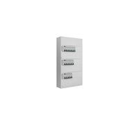 Tableau 3 rangées pré-équipé 3 inter. diff. 40A + 15 disjoncteurs-SIEMENS