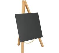 Tableau à craies de table Securit MINI avec chevalet, hêtre