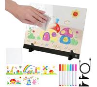 Tableau à Dessin Lumineux LED pour Matériau Acrylique Rechargeable avec