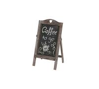 Tableau à disposer 66x39x33cm style shabby chic marron