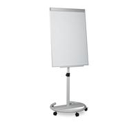 Tableau à feuilles mobiles sur roulettes Relaxdays avec hauteur réglable 185 cm - Idéal pour le bureau
