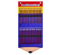 Tableau À Pochettes Pour Crayons Support Mural Sangle Élastique 30 Fentes | Porte-Crayons Mural, Décoration Salle De Classe Pour Maison Bureau École Dortoir Bibliothèque Jardin D'