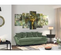 Tableau acoustique Arbre Klimt 200 x 100 cm Tableaux Mousse acoustique Absorbeur acoustique haute performance Isolation acoustique Toile 5 pièces Tableau mural Acoustique intérieure Isolation acoustiq