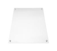 Tableau Acrylique Magnétique à Sec Effaçable en Réfrigérateur | Tâches Hebdomadaires et Listes, Réutilisable, Planning Quotidien, Notes Rapides, Usage Frigo