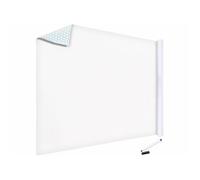Infactory Tableau blanc adhésif 90 x 200 cm pour feutres
