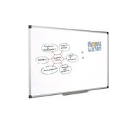 Tableau Blanc Email 045x060 + 1 Auget Porte Marqueurs