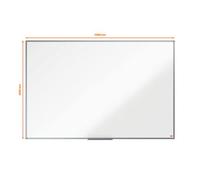 Tableau blanc émaillé Essence Nobo 150 x 100 cm