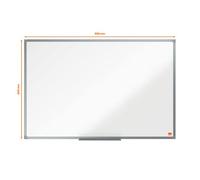 Tableau blanc émaillé magnétique 90 x 60 cm Nobo Essence