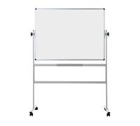 Tableau blanc émaillé pivotant double face 100 x 150 cm Bi-Office