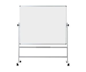 Tableau blanc émaillé pivotant double face 100 x 200 cm Bi-Office