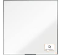 Tableau blanc Essence mélamine non magnétique cadre aluminium 1200x1200mm blanc.