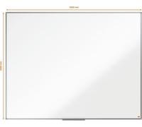 Tableau blanc Essence mélamine non magnétique cadre aluminium 1500x1200mm blanc.