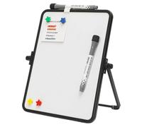 Tableau blanc magnétique Bloc-notes d'écriture double face avec support