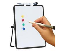 Tableau blanc magnétique Bloc-Notes Mémo Double Face Avec Support