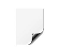 Tableau blanc magnétique doux pour réfrigérateur - Effaçable - Tableau de message - Rappel de bureau - Enseignement - Pratique à écrire