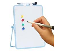 Tableau blanc magnétique effaçable dans un bloc-notes d'écriture double | Tableau effaçable de bureau avec marqueurs pour cuisine Apart