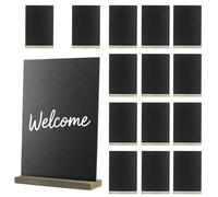 Tableau blanc magnétique, format A5, noir, double face, avec support, dimensions : 22,8 x 15,3 x 5 cm