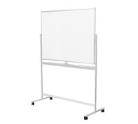 Tableau blanc magnétique LogiLink EO0064 1200x800mm portable avec plateau porte-stylos aluminium