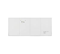 Tableau blanc magnetique Outsize 240 x 120 cm Bi-Office