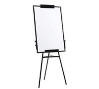 Tableau Blanc Magnétique, Tableaux Blancs Réglable en Hauteur, White Board 90 * 60cm, Double-Face Tableau Blanc Trépied, Surface d'écriture lisse