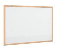 vidaXL Tableau blanc magnétique 60 x 40 cm – Cadre en bois de pin massif