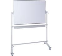 Dahle Whiteboard Basic 100 x 150 cm mobile, laqué blanc des deux côtés