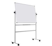 Bi-office Tableau blanc QR0203 pivotant magnétique 120x90cm