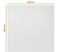 Nobo Frameless Modular Magnetic Whiteboard 45x45 Cm Clair