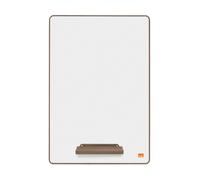 ACCO NOBO – Tableaux blancs A4 (lot de 4) – Cadre en bois, double-face