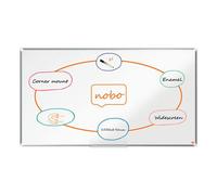 Tableau blanc Widescreen Premium Plus émaillé - 70 " - 155 x 87 cm - Nobo