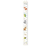 Tableau de croissance - Mesure de la hauteur pour mur, tableau de mesure pour pour mur | Règle de hauteur d'enregistrement de la croissance avec textures en pin et toile - Mesure de la hauteur