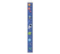 Tableau de croissance pour mur, tableau mural pour, tableau de croissance | mural pour avec textures en pin et toile, règle de hauteur, mesure de la hauteur pour mur, adapté aux