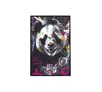 Tableau de décoration murale 60x90cm coloré pop art portrait panda - - ALTOBUY Multicolore G