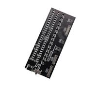 Tableau de diagnostic de câble ruban | Disposition PCB multicanal, lampes de ligne LED, contrôle d'alimentation de type C, guide de connecteur imprimé