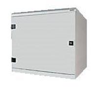 Tableau de distribution mural monobloc Porte en tôle 12U/395mm