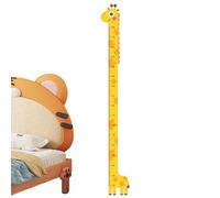 Tableau de mesure de la taille du bébé - Règle de croissance murale 194 x 30 cm, tableau d'enregistrement de la chambre d'enfant, de la pièce décorative | Espace de vie à domicile pour les utili