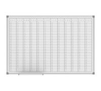 Tableau de planning annuel, (L)900 x (P)600 mm