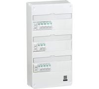 - Tableau de protection électrique 3 rangées 19 modules - T3/T5 - Schneider