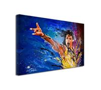 Tableau décoratif - Declina - Michael Jackson - 80x50 cm - Toile coton - Impression Haute Définition