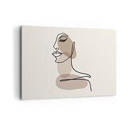 Tableau Décoratif sur Toile 120x80 cm Personnes Art - 4728 | Doubler Boh Impression sur Toile Grand Décoration Murale Art Mural Toile Imprimée Salon Chambre Cuisine ARTTOR