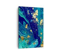 Tableau Décoratif sur Toile 80x120 cm Abstrait Art - 3831