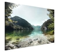 Tableau Decoration Murale - LumaSoul - 5-2-28-0-2-2-7-1 - Classique - 1 parties - Lac 2 - 90x60 cm