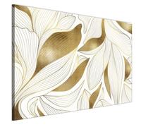 Tableau Decoration Murale - LUMASOUL - 9-1-6-0-2-2-7-1 - Glam Motif - 1 parties - Beige - 90x60 cm