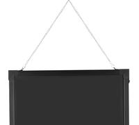 Tableau d'écriture LED - Panneau publicitaire - 50 × 70 cm - 18 effets lumineux - Télécommande - 8 stylos néon - Alimentation secteur/8 piles AA (non fournies) - LED 5050 - Noir