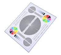 Tableau D'étalonnage Mise Point de L'objectif pour Caméra CCTV Design Robuste en Papier, Application Polyvalente pour Installation Extérieure