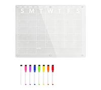 Tableau effaçable transparent de bonne qualité pour la maison et la zone d ' étude, construction acrylique de 2 mm d ' épaisseur, vernis résistant, planificateur de bureaux à domicile