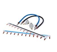 Tableau Electrique - Coffret Electrique - Disjoncteur - Bornier Electrique - Embout de cablage - Borne de Connexion électrique - Kit De Câblage 1 Rangée - Debflex - 707746
