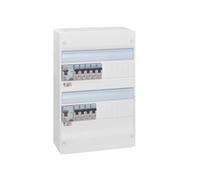Legrand Tableau électrique Drivia 2 rangées pré-équipé Disjoncteurs & différentiels T3 Blanc