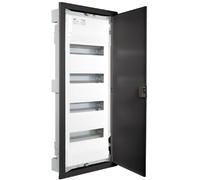 Tableau électrique encastrable 56 modules solera Metalbox MP56NGporte métallique