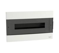 Tableau électrique encastrable Easy9 EU IP40 EZ9EU-1-18-PT-T porte transparente 1x18 Schneider